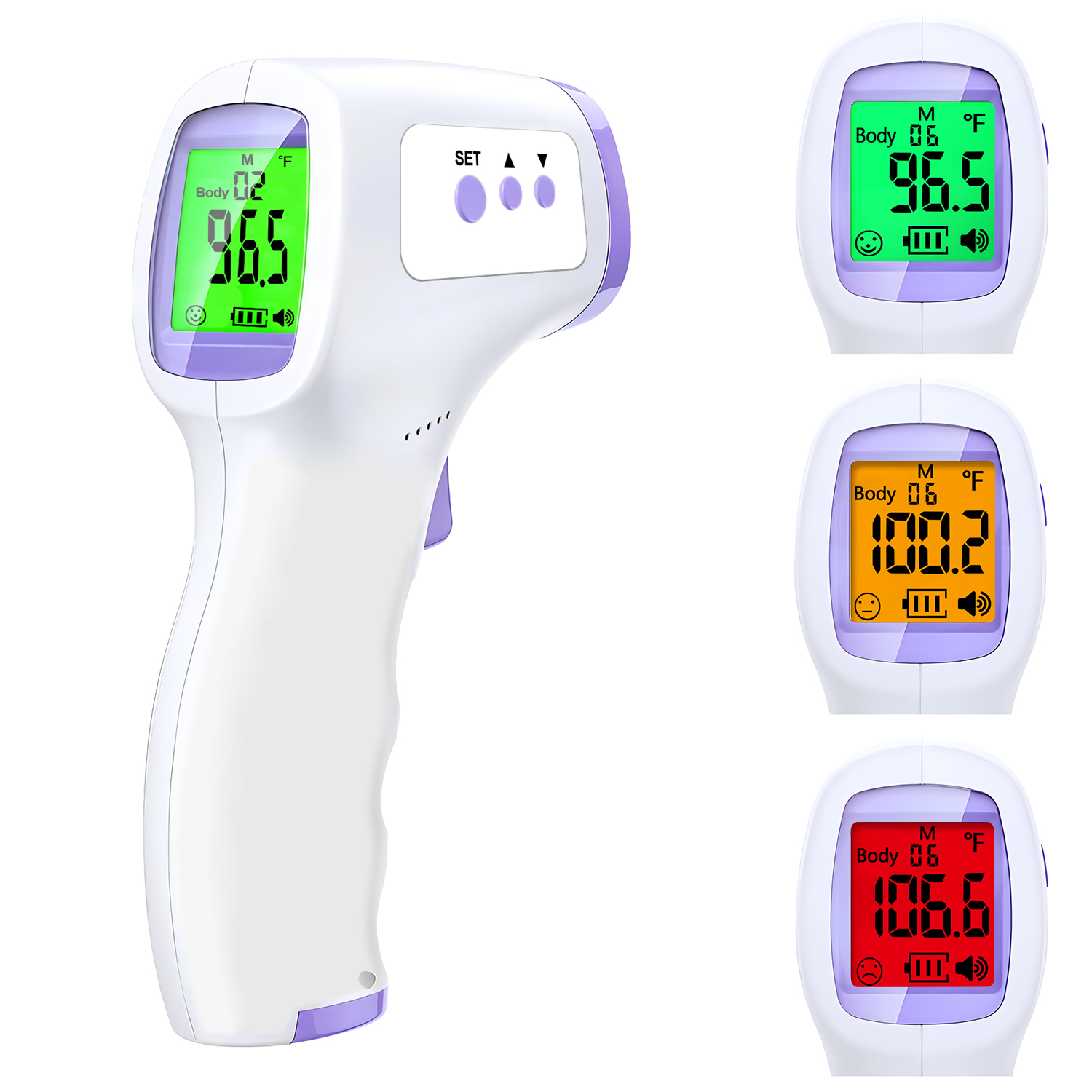 Digital Thermometer Infrared - Portable Forehead Digital Thermometer Non Contact