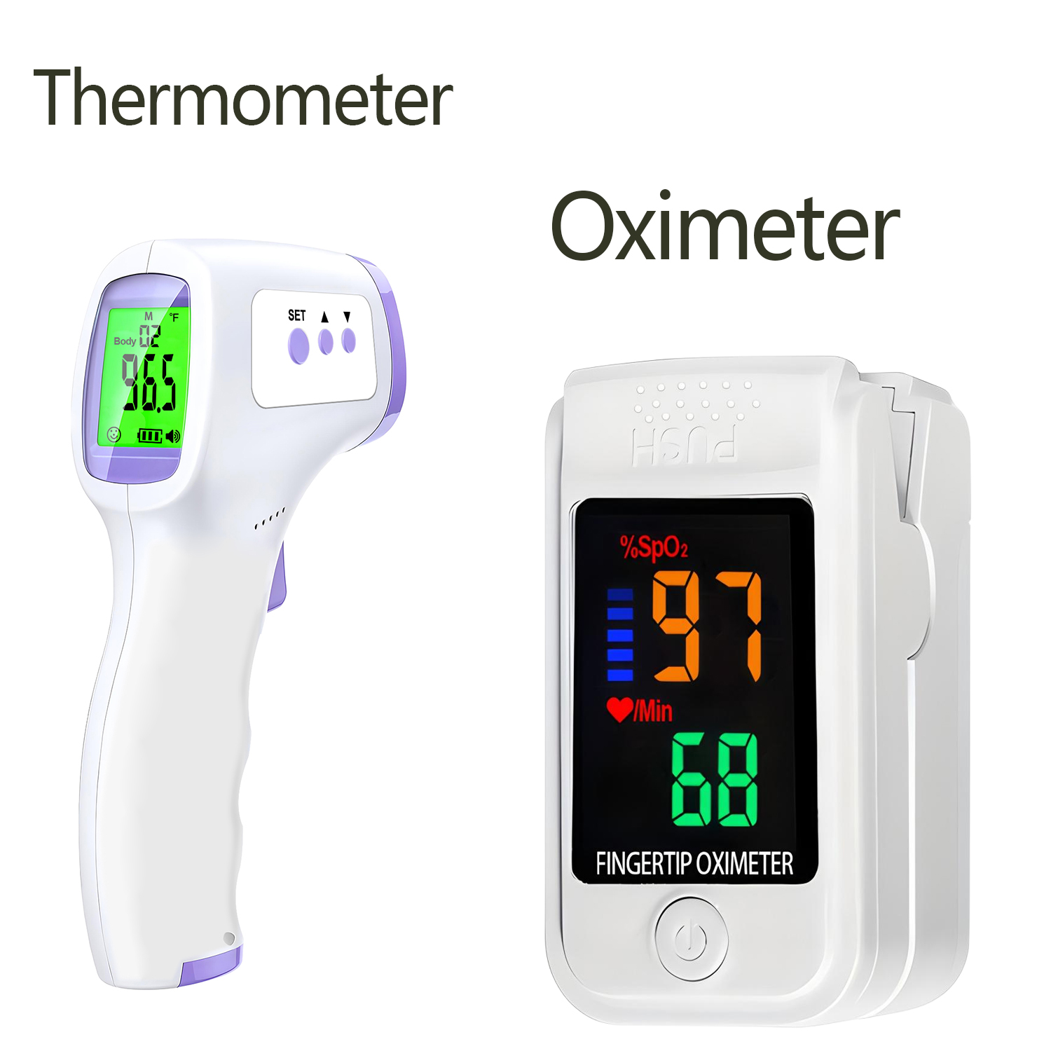 Digital Thermometer Infrared - Non-contact Digital Infrared Forehead Temperature Electronic