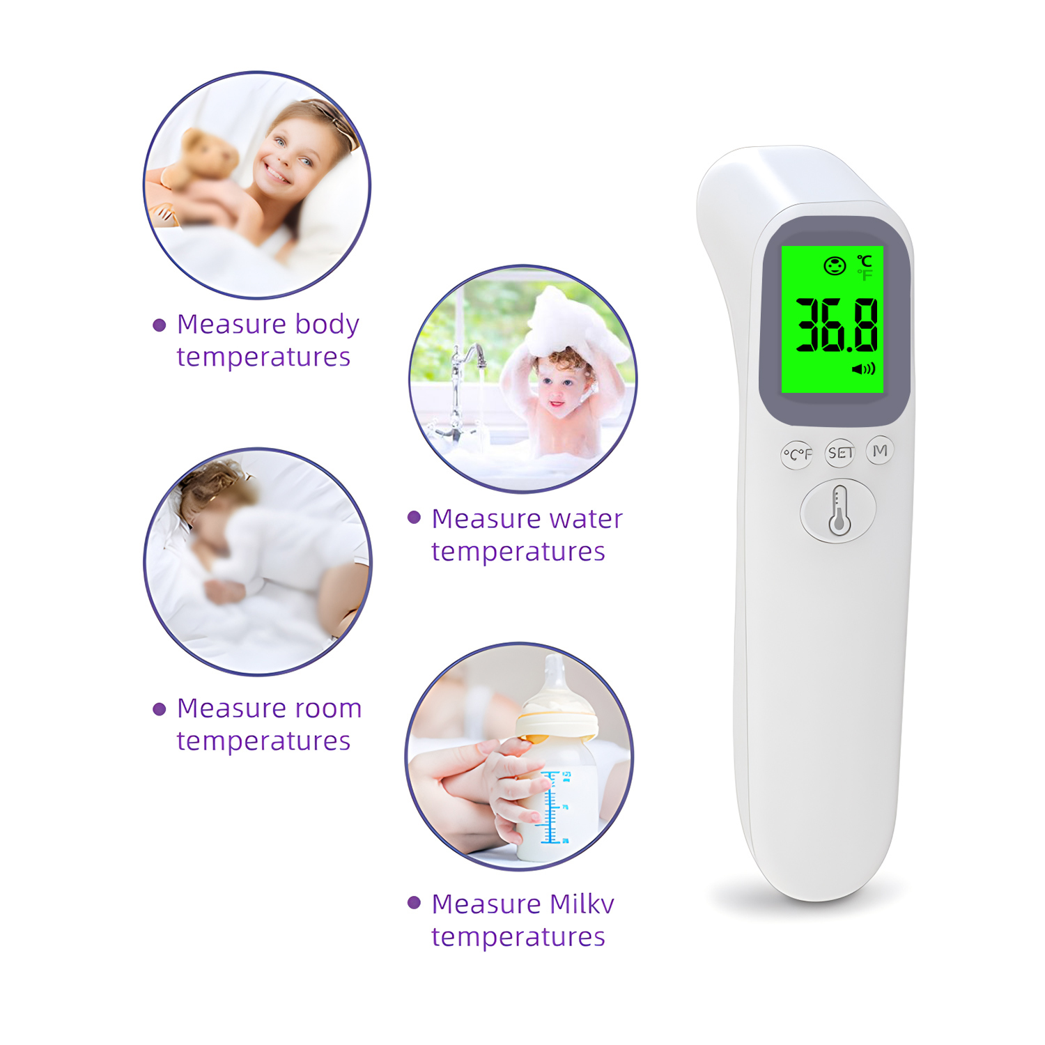 Medical Digital Non-Contact Th - огляд і ціна Digital Thermometer Infrared
