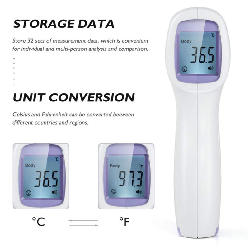 Non Contact Forehead Thermomet - огляд і ціна Digital Thermometer Infrared