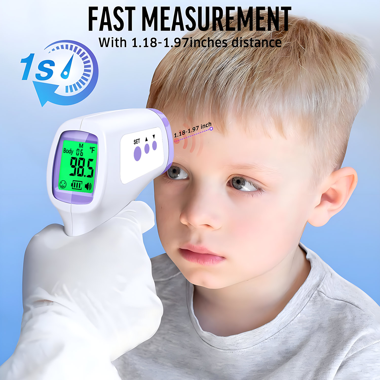 Non Contact Forehead Thermomet - огляд і ціна Digital Thermometer Infrared