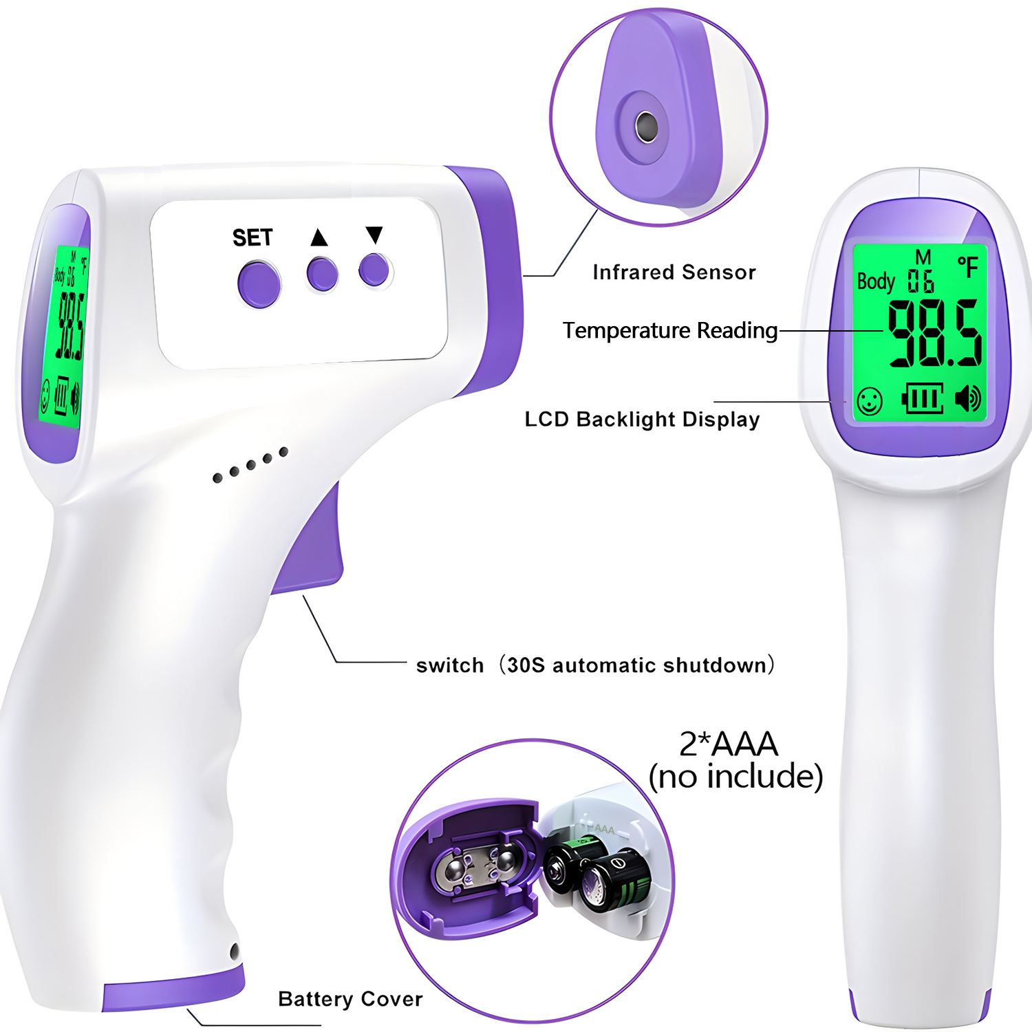 Digital Thermometer Infrared C - огляд і ціна Digital Thermometer Infrared