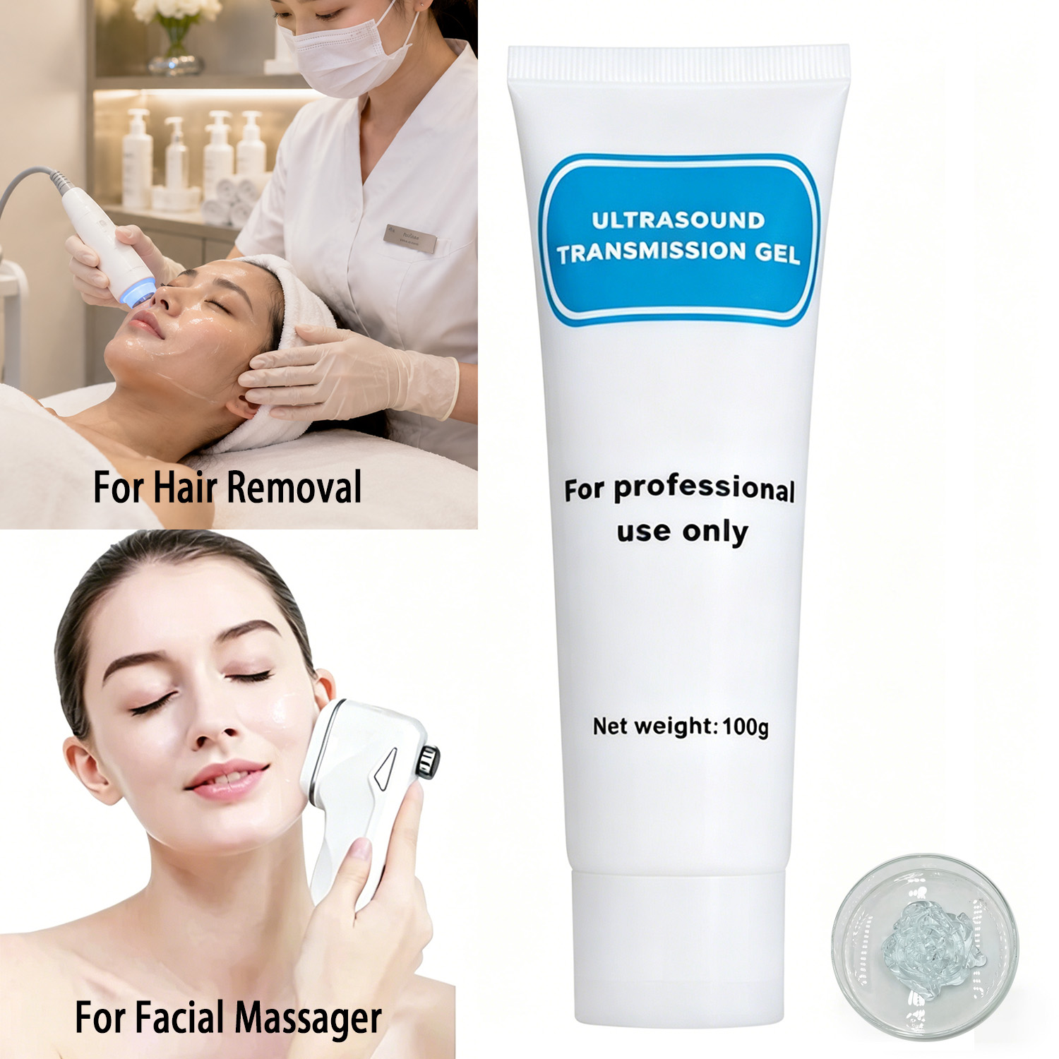 Laser Hair and Beard Removal L - огляд і ціна Medical Gel Ultrasound