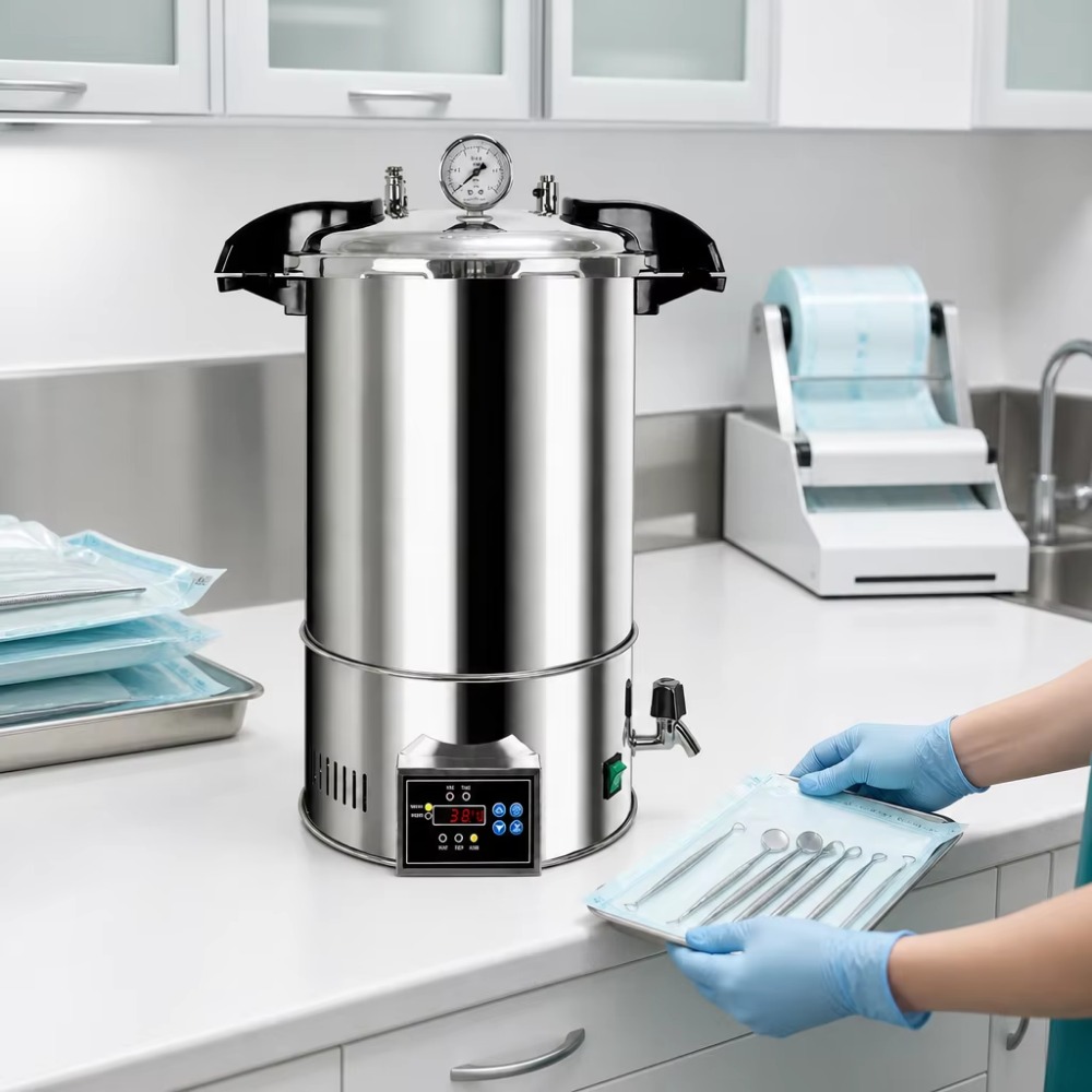 24L Digital Autoclave Steam St - огляд і ціна Medical Labs