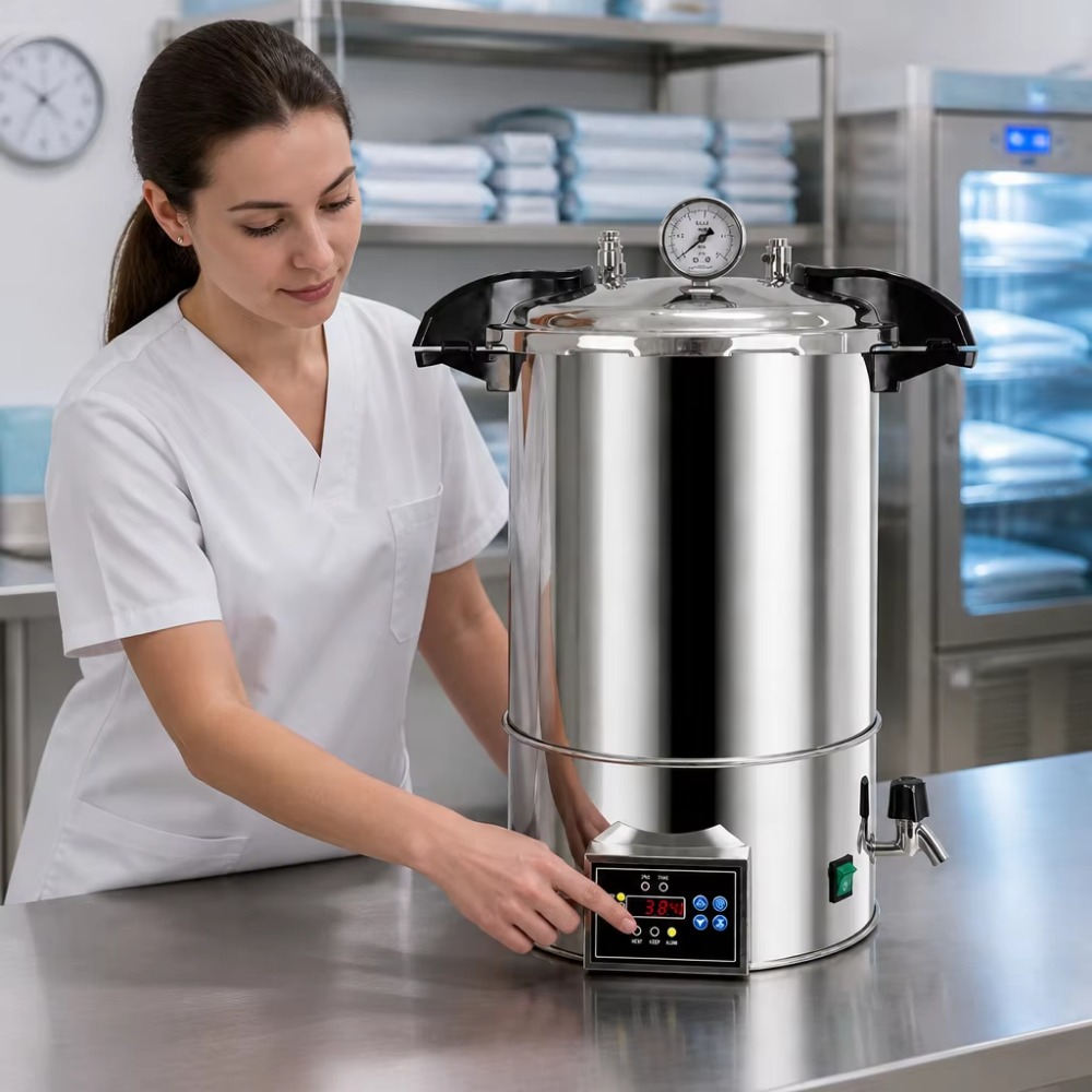 24L Digital Autoclave Steam St - огляд і ціна Medical Labs