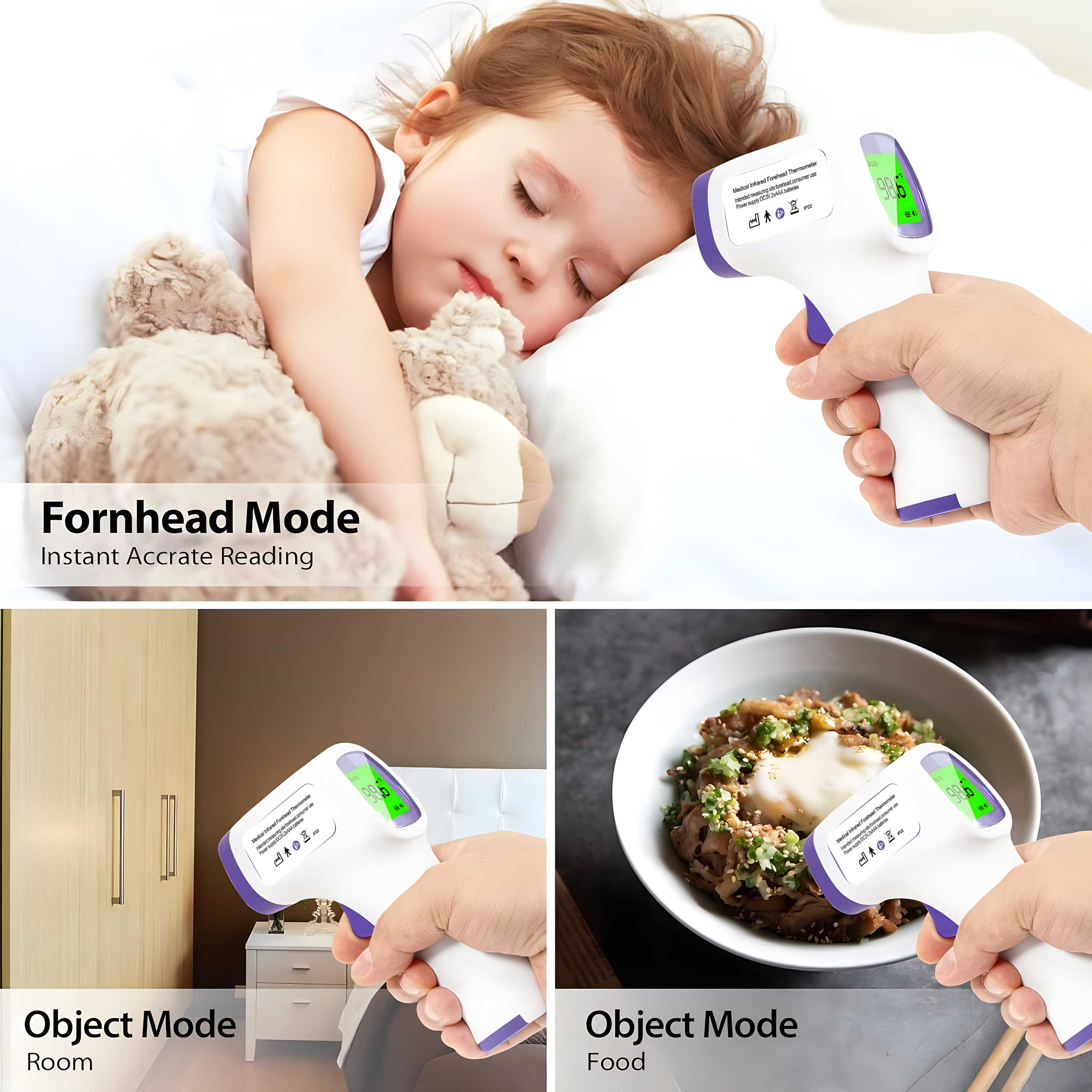 amzwn Medical Infrared Forehea - огляд і ціна Digital Thermometer Infrared