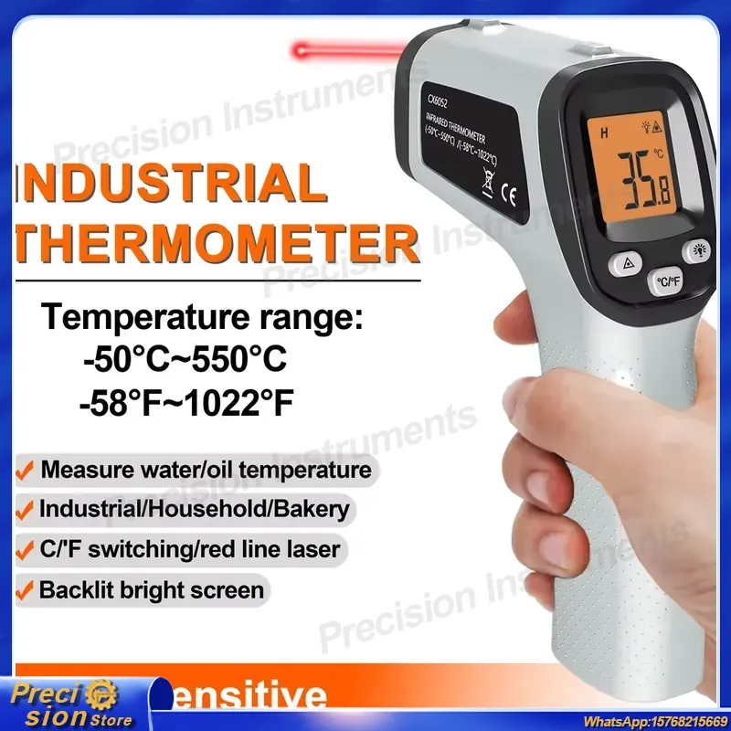 CX6050 Handheld Non-Contact In - огляд і ціна Digital Thermometer Infrared